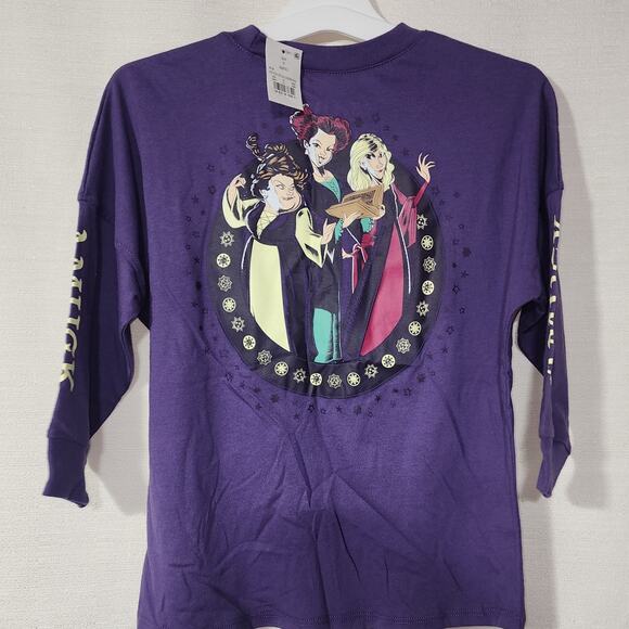 Hocus Pocus '' Amuck'' long sleeve shirt kids size S age 6 - Picture 2 of 8